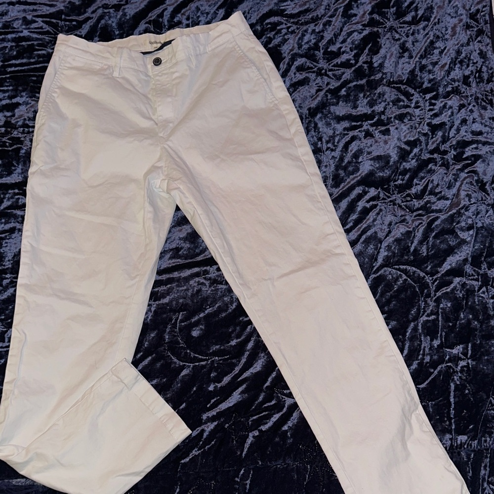 White dress pants